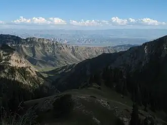 Blick vom Moldo-Pass