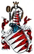 Wappen derer von Mollensdorf bei Rudolf Stein