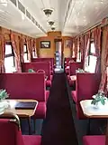 Innenansicht Salonwagen