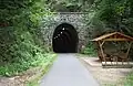 Das Nordportal des Hundsrücktunnels