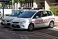 Monegassische Streifenwagen