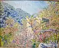 Claude Monet: Vallée de Sasso, effet de soleil, 1884
