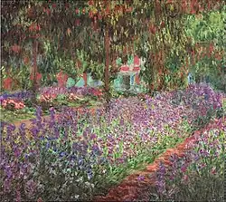 Monet: Le Jardin de l’artiste à Giverny, 1900, Musée d’Orsay, (Paris)