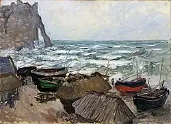 Claude Monet, Étretat, 1883