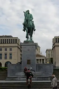 Blick auf das König Albert-Denkmal