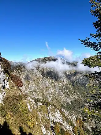 Monte Boccaor, Südseite
