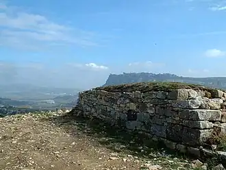Burgreste auf dem Monte Cildá