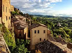 Landschaft um Montepulciano
