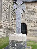 Kreuz auf dem Dorffriedhof