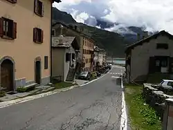 Splügenstraße durch Montespluga