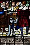 Kaiser Karl&nbsp;V. und Vertreter der Reformation