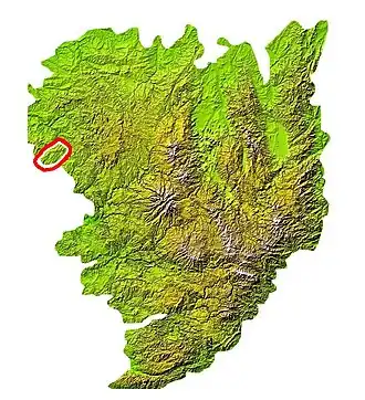 Die Monts de Fayat im Zentralmassiv