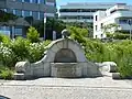 Monumentalbrunnen in Wollishofen (1906)