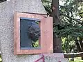 Denkmal zu Ehren des Schauspielers Alberto Candeau in der Nähe des Obelisco a los Constituyentes de 1830
