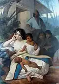 Elisa Bravo Jaramillo de Bañados, Häuptlingsgattin, 1858.