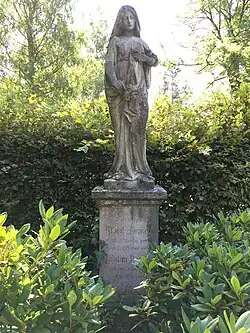 Das Grab von Moritz und Christine Hensoldt auf dem Alten Friedhof in Wetzlar