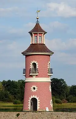 Leuchtturm nach dem Abschluss der Restaurierung 2007