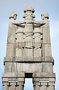 Spitze des Friedensmonuments