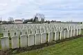 Britischer Soldatenfriedhof „Mory Abbey Military Cemetery“