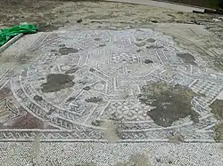 Mosaikfußboden