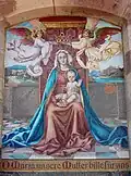 Mosaik in der Pfarrkirche St. Josef in Frangart bei Eppan in Südtirol