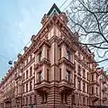 Wohnhaus A. D. Scheremetews (1895–1898, seit den 1920er Jahren 5. Haus der Sowjets), Romanow Pereulok 3, Moskau