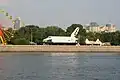 Der Buran-Prototyp ist im Sommer 2014 in die WDNCh umgezogen.