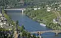 Skagerrak-Brücke und Nordbrücke vom Burgberg aus gesehen