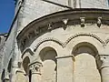 Detail an der Apsis