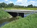Die Brücke über die Trnava bei Držimurec