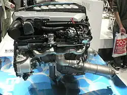 N73B60 Variante mit Wasserstoffantrieb, ausgestellt auf der Mondial de l’Automobile 2006