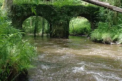 Brücke über die Tardoire bei Le Moulin du Pont