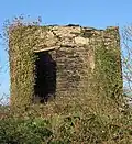 Ruine der Windmühle von La Lande in La Pouëze
