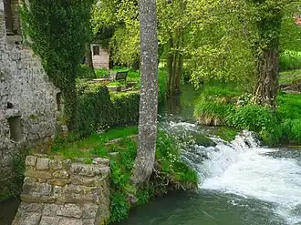 Ehemalige Wassermühle an der Course