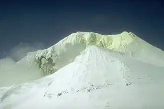 Krater des Mount Martin, Juni 1990