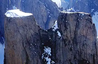 Mount Asgard im Jahre 2001