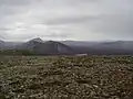 Blick auf die Aghlas und dahinter Mt. Errigal
