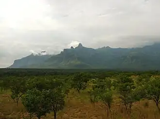 Mount Moroto von Westen