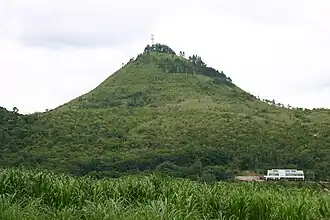 Der Vulkan Musuan in Maramag, Bukidnon