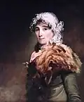 Porträt von Katharine Matthews, Öl auf Leinwand, 1812/13