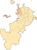 Lage des Bezirkes