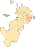 Karte der Moskauer Bezirke