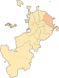 Lage des Bezirkes