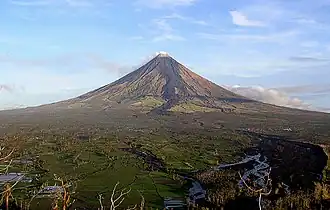 Der Mayon am 13. Dezember 2006