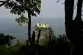 Blick vom Mount Popa auf den Taung Kalat