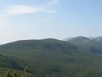 Mount Pierce vom Mount Jackson aus gesehen