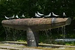 Taubenbrunnen (1986 aufgestellt), München-Bogenhausen