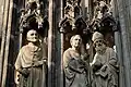 Figuren am Westportal
