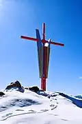 Gipfelkreuz von Georg Brandner