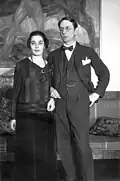 Elin (1884–1980) und Yngve Larsson (1881–1977)